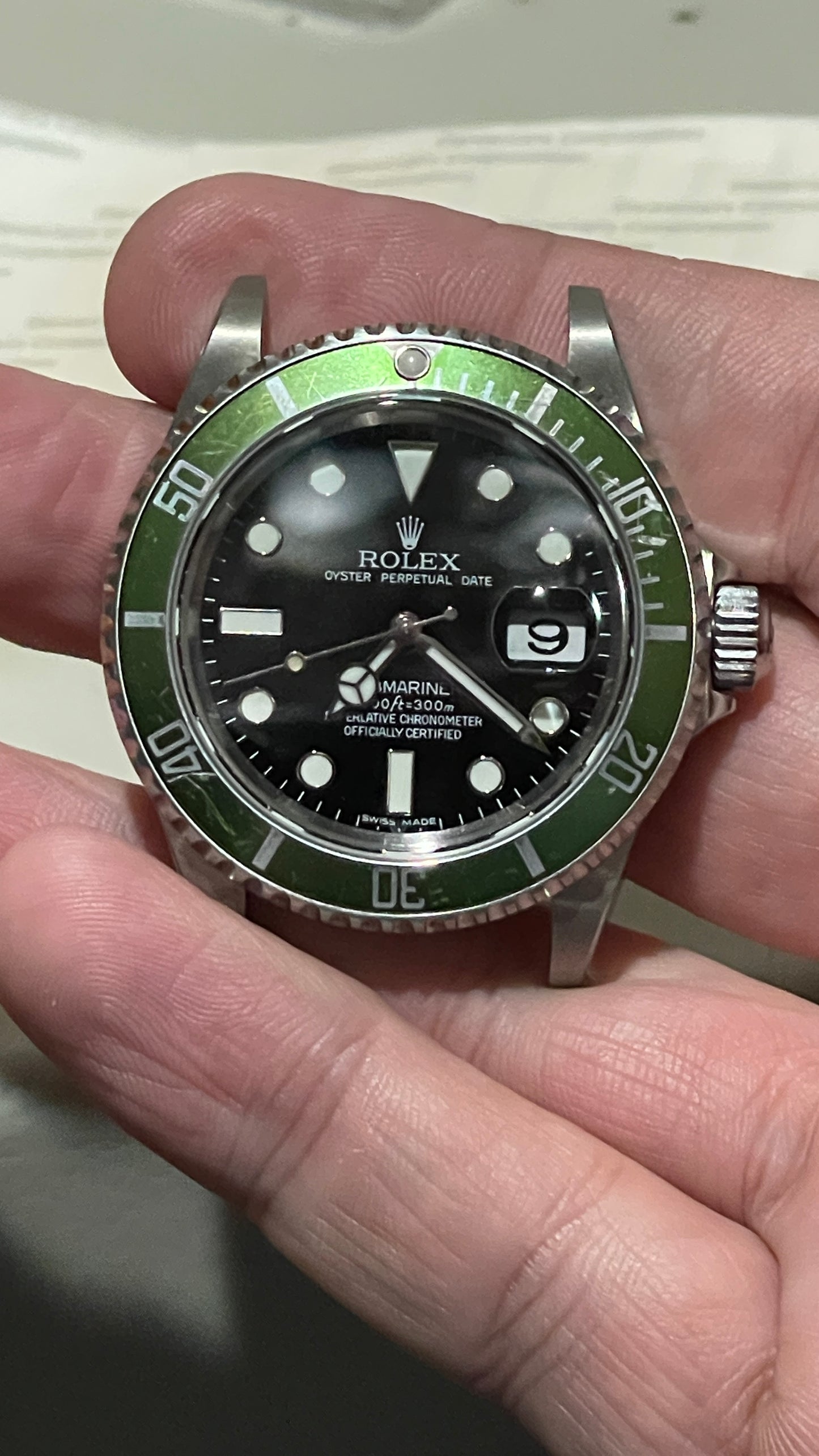 Crown Vintage Five Digit Diver - Full Monte
